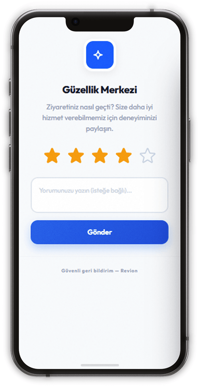 Değerlendirme ekranı
